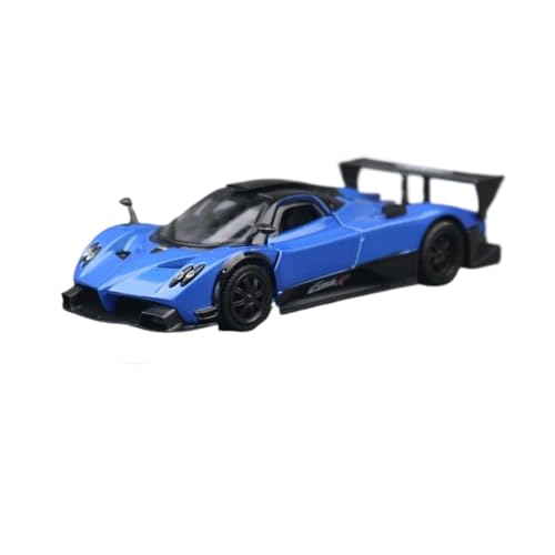 WJXNNON Für Pagani Super Sport Racing Spielzeug Auto Modell Diecast Miniatur Sammlung Geschenk 1/36(Blue) von WJXNNON