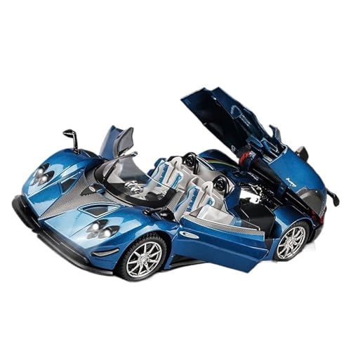 WJXNNON Für Pagani Zonda Legierung Automodell Simulation Sammlung Großes Supercar Spielzeugauto Für Kinder 1:24(124 Pagani Zonta Blue) von WJXNNON