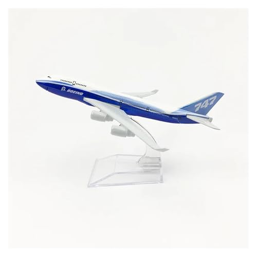 WJXNNON Für Prototyp Aviation Boeing 747 Legierung Flugzeug Flugzeug Modell Spielzeug Dekoration Geschenke 1/400 Maßstab 16cm WJXNNON Für Prototyp Aviation Boeing 747 Legierung Flugzeug Flugzeug Modell Spielzeug Dekoration Geschenke 1/400 Maßstab 16cm von WJXNNON