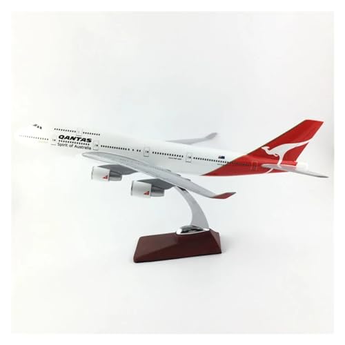 WJXNNON Für QANTAS 1:150 B747 Boeing 747-400 45-47CM Legierung Flugzeugmodell Sammlung Modell Geschenke von WJXNNON