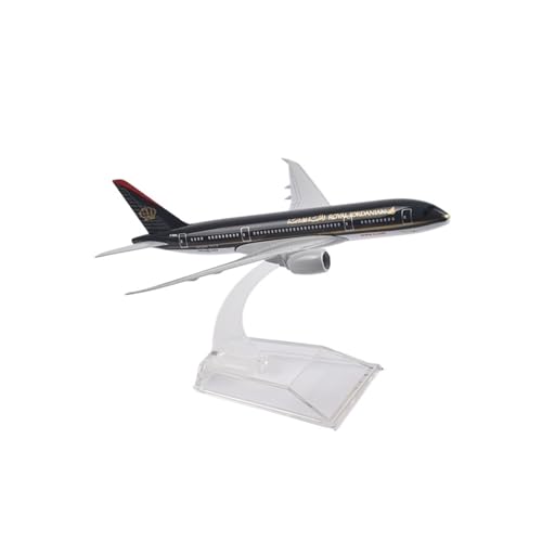 WJXNNON Für ROYAL Jordanian Boeing 787 Diecast Metall Flugzeuge Modell Flugzeug 16cm 1/400 Skala WJXNNON Für ROYAL Jordanian Boeing 787 Diecast Metall Flugzeuge Modell Flugzeug 16cm 1/400 Skala von WJXNNON