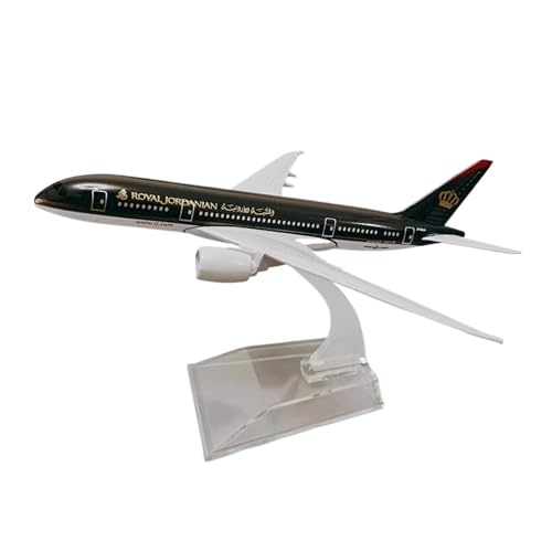 WJXNNON Für ROYAL Jordanian Boeing 787 Flugzeuge, Druckguss-Metallmodellflugzeug-Sammlung, Maßstab 1/400, 16 cm WJXNNON Für ROYAL Jordanian Boeing 787 Flugzeuge, Druckguss-Metallmodellflugzeug-Sammlung, Maßstab 1/400, 16 cm von WJXNNON