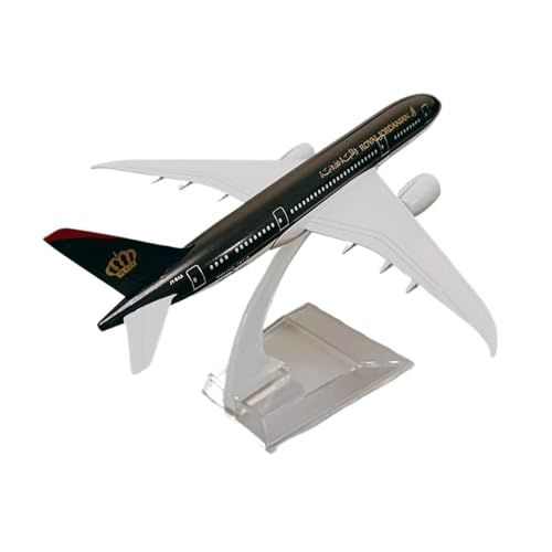 WJXNNON Für ROYAL Jordanian Flugzeuge B787, Legierungsflugzeugmodell Mit Standdekoration, Kinderspielzeug, 16 cm WJXNNON Für ROYAL Jordanian Flugzeuge B787, Legierungsflugzeugmodell Mit Standdekoration, Kinderspielzeug, 16 cm von WJXNNON