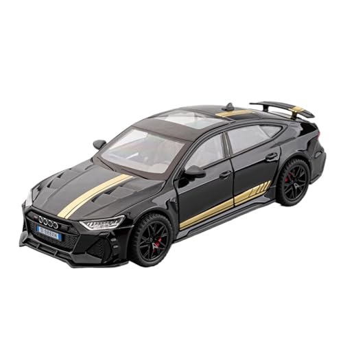 WJXNNON Für RS7 Metallspielzeug Druckgussmodelle Autos 6 Türen Geöffnet Fahrzeuge Sammlung Spielzeug Maßstab 1:32(Black) von WJXNNON