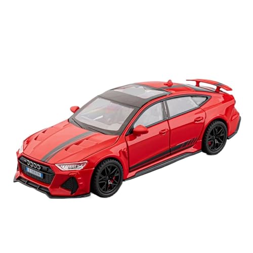 WJXNNON Für RS7 Metallspielzeug Druckgussmodelle Autos 6 Türen Geöffnet Fahrzeuge Sammlung Spielzeug Maßstab 1:32(Red) von WJXNNON