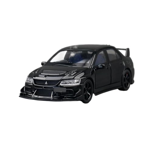 WJXNNON Für Racing Spielzeug Auto Modell Diecast Metall Legierung Miniatur Sound & Licht Geschenk Kind 1:32(Black) von WJXNNON