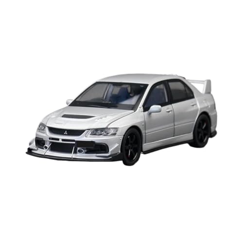 WJXNNON Für Racing Spielzeug Auto Modell Diecast Metall Legierung Miniatur Sound & Licht Geschenk Kind 1:32(Silver) von WJXNNON