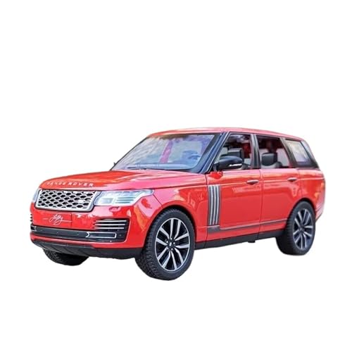 WJXNNON Für Range Rover Sports SUV Legierung Druckguss Metall Geländewagen Automodell Sound Und Licht Kinder Spielzeug Geschenke 1/32ts(Red) von WJXNNON