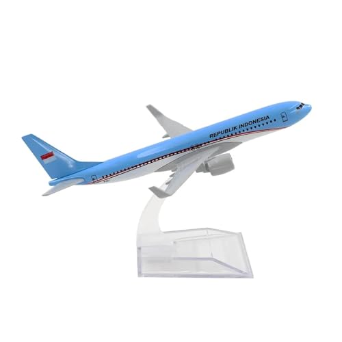 WJXNNON Für Republik Indonesien Boeing B737 Legierung Flugzeug Modell Spielzeug Dekoration Kinder Geschenk Sammlung 16cm WJXNNON Für Republik Indonesien Boeing B737 Legierung Flugzeug Modell Spielzeug Dekoration Kinder Geschenk Sammlung 16cm von WJXNNON