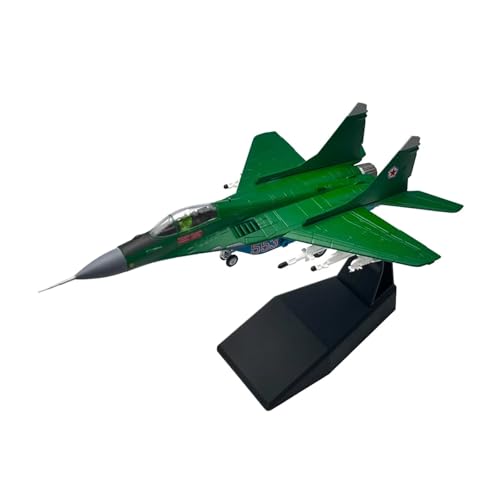 WJXNNON Für Russisches MIG-29-Kampfflugzeug, Druckgussmetall, Montiertes Fertiges Flugzeug, Flugzeugmodell, Sammlung, Geschenkspielzeug, 1/100(Mig292) von WJXNNON