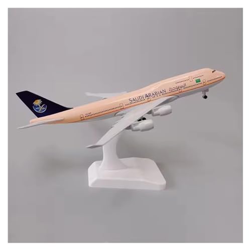 WJXNNON Für Saudi B747 Metallflugzeugmodell Mit Fahrwerk, Ornamente, Kinderspielzeug, Jungengeschenke, 20 cm WJXNNON Für Saudi B747 Metallflugzeugmodell Mit Fahrwerk, Ornamente, Kinderspielzeug, Jungengeschenke, 20 cm von WJXNNON