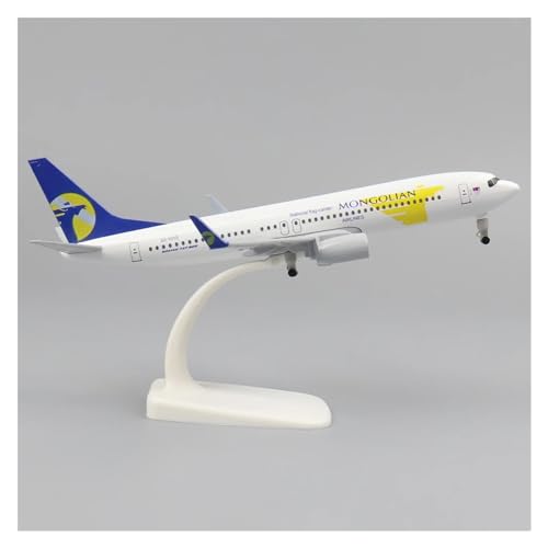 WJXNNON Für Shanghai Airlines B737, Metallreproduktion, Legierungsmaterial Mit Fahrwerksrädern, Dekoratives Spielzeug, Geschenk, 20 cm, 1:400 (Size : Mongolia) von WJXNNON