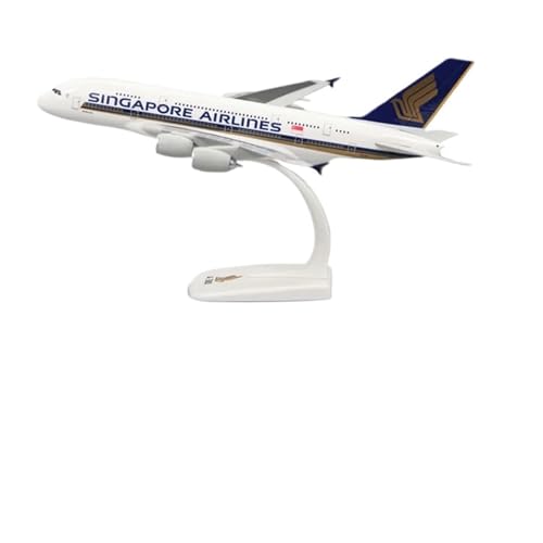 WJXNNON Für Singapore Airlines A380 ABS-Flugzeugmodell, Spielzeug, Flugzeugsammlung, Display, Maßstab 1:200 WJXNNON Für Singapore Airlines A380 ABS-Flugzeugmodell, Spielzeug, Flugzeugsammlung, Display, Maßstab 1:200 von WJXNNON