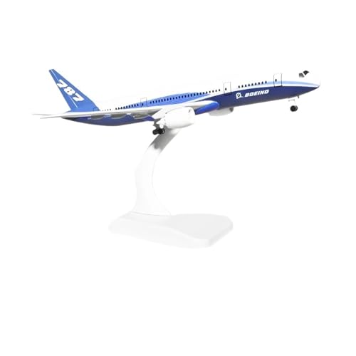 WJXNNON Für South China Airlines Boeing B787, Metall-Nachbildung, Legierungsmaterial Mit Fahrwerksrädern, Flugzeugmodell, 20 cm, 1:400 (Size : Original Type) von WJXNNON