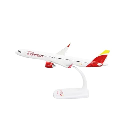 WJXNNON Für Spanien Iberia A321 ABS Kunststoff Flugzeug Modell Spielzeug Sammlung Display 1:200 Skala von WJXNNON