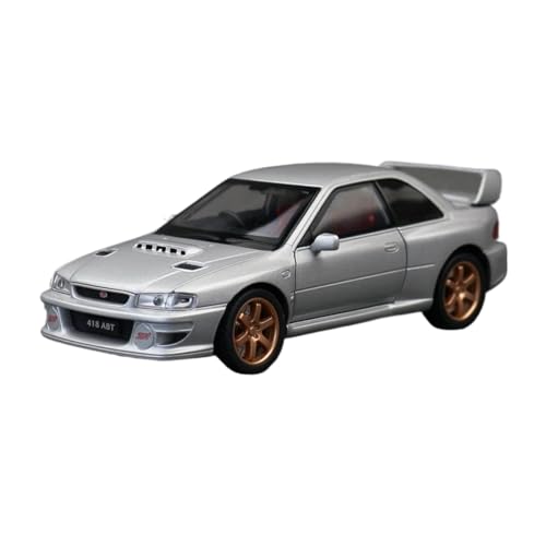 WJXNNON Für Subaru Spielzeugautomodell Druckgusslegierung Metall Miniatur Sound & Light Collection Geschenk 1/32(Silver) von WJXNNON