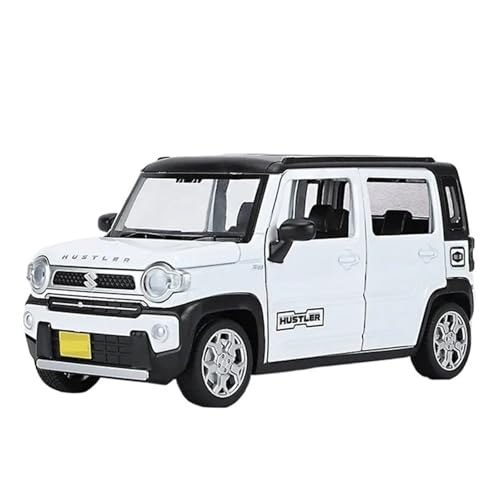 WJXNNON Für Suzuki SUV Legierung Diecast Metall Fahrzeug Auto Modell Simulation Sound Licht Sammlung Spielzeug Geschenk 1:22(White) von WJXNNON