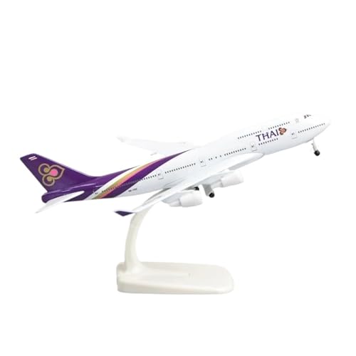 WJXNNON Für Thai Airways B747 Legierung Flugzeug Modell Spielzeug Fahrwerk Hobby Serie20cm WJXNNON Für Thai Airways B747 Legierung Flugzeug Modell Spielzeug Fahrwerk Hobby Serie20cm von WJXNNON