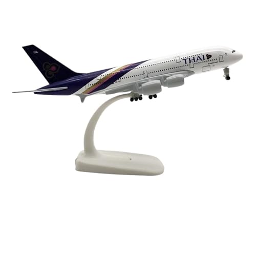 WJXNNON Für Thailand AIR Thai Airbus A380 Airways Flugzeug Modell Druckguss Flugzeug Modell Flugzeug W Räder Flugzeug 20 cm WJXNNON Für Thailand AIR Thai Airbus A380 Airways Flugzeug Modell Druckguss Flugzeug Modell Flugzeug W Räder Flugzeug 20 cm von WJXNNON