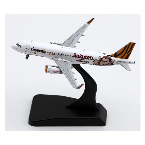 WJXNNON Für Tigerair Taiwan Airbus A320 Druckguss-Flugzeugmodell Mit Ständer, Legierung, Sammlerflugzeug, Geschenk 1:400 von WJXNNON