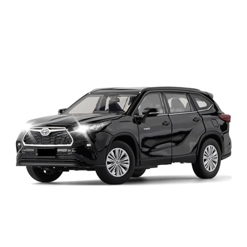 WJXNNON Für Toyota Highlander Diecast Spielzeug Modell SUV Sport Auto Sound & Licht Sammlung Geschenk 1/32(Blue) von WJXNNON