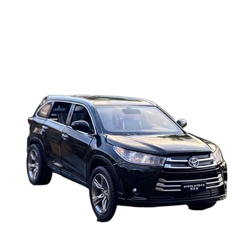 WJXNNON Für Toyota Highlander SUV Legierung Auto Modell Druck Druck Auto Modell Simulation Sammlung Kinder Geschenk 1:32(Red) von WJXNNON