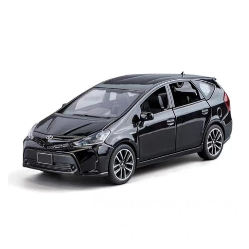 WJXNNON Für Toyota Prius Legierung Diecast Metall Fahrzeuge Auto Modell Sound Und Licht Simulation Sammlung Kinder Spielzeug Geschenk 1/32(Black) von WJXNNON