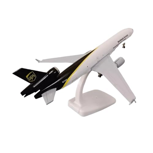 WJXNNON Für UPS Airlines MD-11 Druckguss-Flugzeugmodell, Flugzeugzubehör-Kit Aus Legierungsguss, 20 cm von WJXNNON
