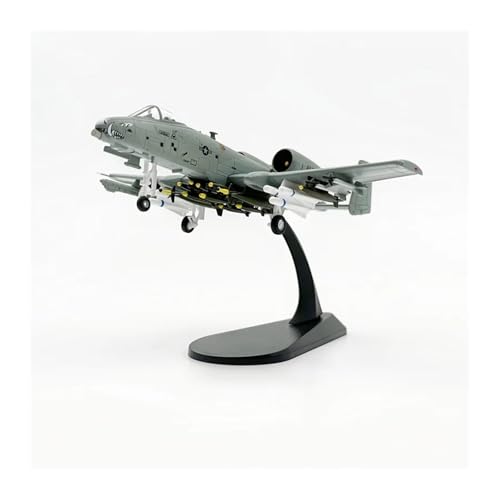 WJXNNON Für US A-10 Warthog Hog Angriffsflugzeug Kämpfer Diecast Metall Flugzeug Modell Spielzeug Geschenk 1/100 Skala(Warthog HH) von WJXNNON