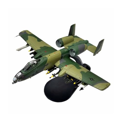 WJXNNON Für US A-10 Warthog Hog Angriffsflugzeug Kämpfer Diecast Metall Flugzeug Modell Spielzeug Geschenk 1/100 Skala(Warthog MC) von WJXNNON