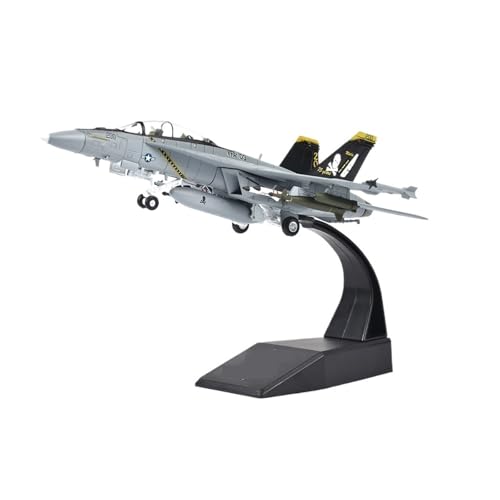 WJXNNON Für US-Modell F/A-18F Fighter Druckguss-Metallmodell Fighter Im Maßstab 1/100 von WJXNNON