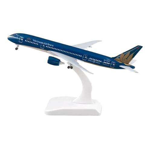 WJXNNON Für Vietnam Airlines Boeing 787 Druckguss-Flugzeugmodell mit Radständer, Sammlerstück, Ausstellungsmodell, 20 cm von WJXNNON