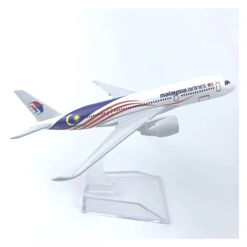 WJXNNON Für Vietnam Airways A350 Airlines Flugzeuge Flugzeug Modell Spielzeug Flugzeug Sammlerstück 16CM(Malaysia A350) von WJXNNON