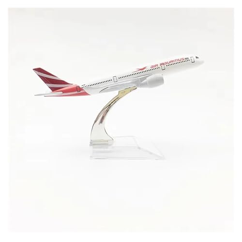 WJXNNON Für Vietnam Airways A350 Airlines Flugzeuge Flugzeug Modell Spielzeug Flugzeug Sammlerstück 16CM(Mauritius A350) von WJXNNON