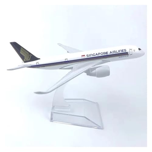 WJXNNON Für Vietnam Airways A350 Airlines Flugzeuge Flugzeug Modell Spielzeug Flugzeug Sammlerstück 16CM(Singapore A350) von WJXNNON
