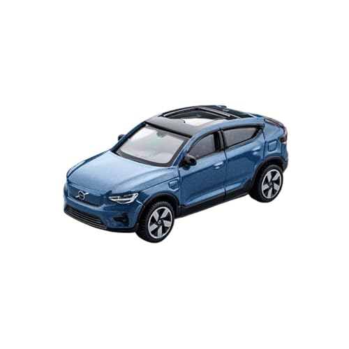 WJXNNON Für Volvo XC60 Legierung Druckguss & Spielzeug Fahrzeuge Auto Modell Miniatur Geschenk 1:64 Skala(C40 Blue) von WJXNNON