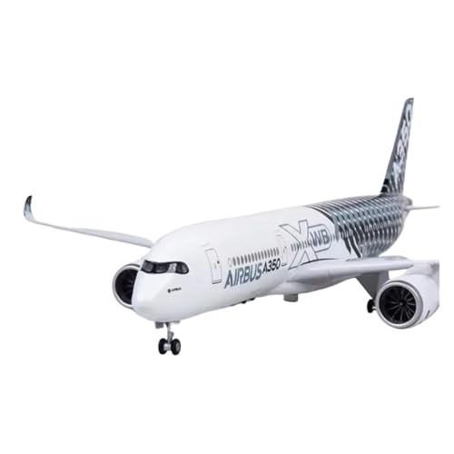 WJXNNON Für XWB Airline A350 Flugzeugmodell Aus Druckgussharz Mit Lichtsammlung, Display, Spielzeug, Geschenke, Fans, Maßstab 1/142(No Light) von WJXNNON