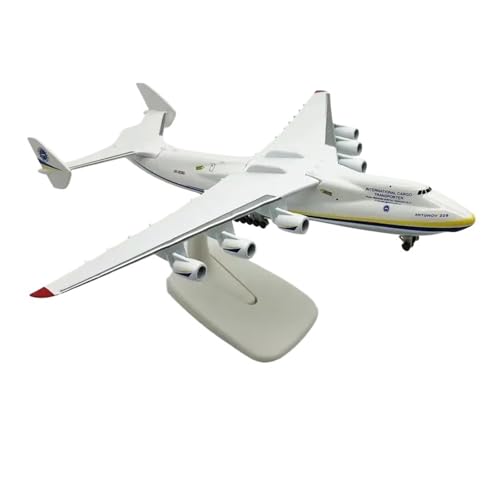 WJXNNON Für die Ukraine Antonov An-225 Diecast Metalllegierung Flugzeugmodell Replik Spielzeugsammlung Maßstab 1/400 20CM von WJXNNON