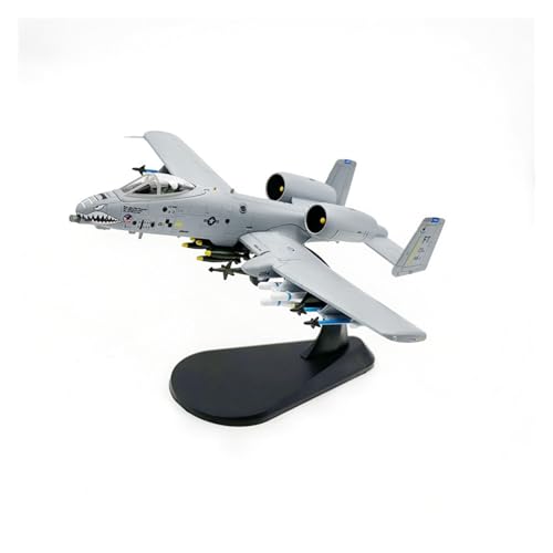 WJXNNON Maßstab 1/100 Für USAF A-10A Angriffsflugzeug-Kampfflugzeugmodell, Druckgussmetall, Sammlung, Geschenk von WJXNNON