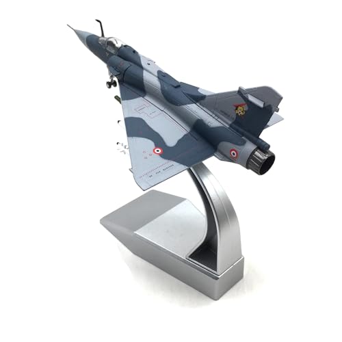WJXNNON Mirage 2000 Für Frankreich, Kampfflugzeugmodell Und Ausstellungsständer, Sammlung, Geschenk, Legierung, Modellflugzeug, Dekoratives Zuhause, Maßstab 1:100(Mirage 2000) von WJXNNON