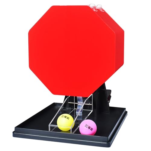Bingo-Lotteriemaschine, manuelles Bingo-Käfigspielset, Bar-KTV-Familien-Party-Lotteriemaschine im Freien, fasst 50 Bälle, für Spiele in großen Gruppen A von WJYLM