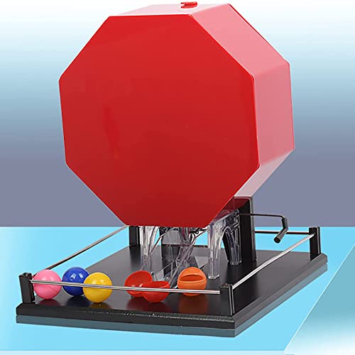 Manuelle Lotteriemaschine, professionelles Acryl-Bingo-Spielset, ergonomisches Griffdesign, für Auktionen, Werbeaktionen, Partys(ohne Ball) von WJYLM