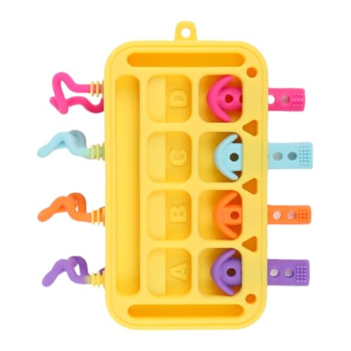 WJnflQN Aktivitätsbrett Für Kinder | Weiches Sensorikbrett | Pädagogisches Steckspiel Aus Silikon Für Krippe Kindergarten Und Kleinkindbeschäftigung WJnflQN Aktivitätsbrett Für Kinder | Weiches Sensorikbrett | Pädagogisches Steckspiel Aus Silikon Für Krippe Kindergarten Und Kleinkindbeschäftigung von WJnflQN