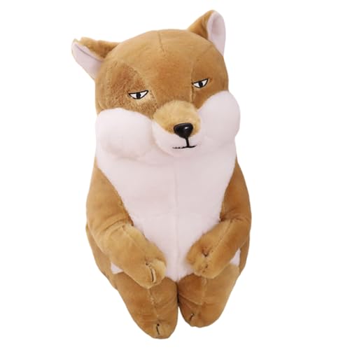 WJnflQN Fuchs Plüschtier - Süßes Shoebill Kuscheltier Stofftier - Super Weiche Schmusepuppen Für Kinder Mädchen Zum Spielen Kuscheln Deko von WJnflQN