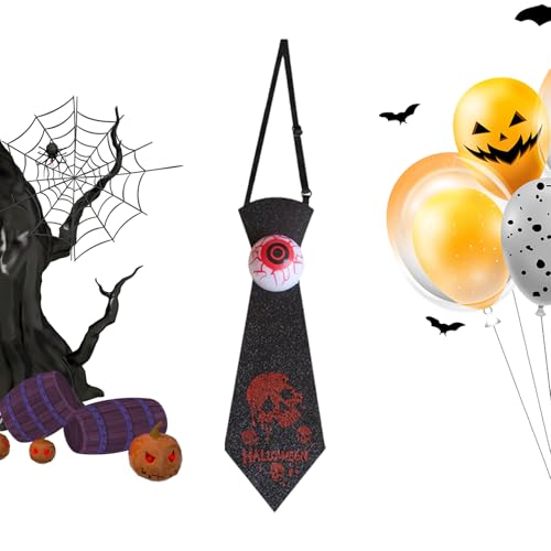 WJnflQN Gothic-Krawatte – Fledermaus-Krawatte mit Augenball, Fledermaus-Schädel-Halsband, Zubehör für Jugendliche, Frauen, Karneval, Dating, Maskerade WJnflQN Gothic-Krawatte – Fledermaus-Krawatte mit Augenball, Fledermaus-Schädel-Halsband, Zubehör für Jugendliche, Frauen, Karneval, Dating, Maskerade von WJnflQN