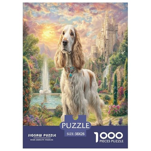 Afghanischer Hund Puzzles 1000 Teile Schwer Puzzle Spielzeug Lernspiel Impossible Herausforderungsspielzeug Für Erwachsene Und Kinder Ab 12 Jahren 38x26cm/1000pcs von WKASLDNS
