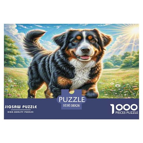 Akita Inu Puzzles 1000 Teile Schwer Puzzle Spielzeug Pädagogisches Spiel Impossible Herausforderungsspielzeug Für Erwachsene Und Kinder in Bewährter 38x26cm/1000pcs von WKASLDNS