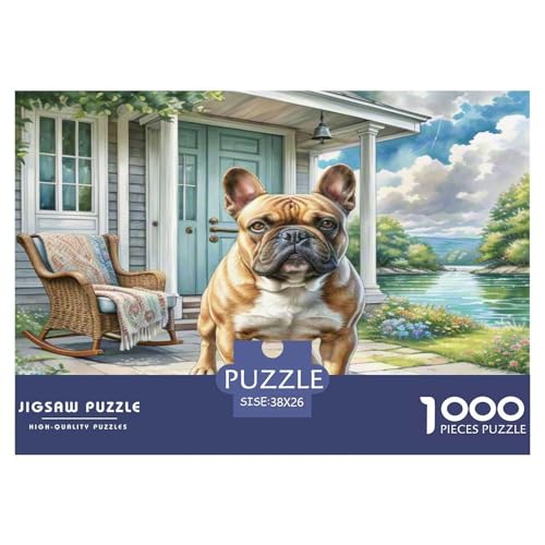 Amerikanische Bulldog Puzzle 1000 Teile Schwer Puzzle Spielzeug Lernspiel Impossible Herausforderungsspielzeug Für Erwachsene Und Kinder in Bewährter 38x26cm/1000pcs Amerikanische Bulldog Puzzle 1000 Teile Schwer Puzzle Spielzeug Lernspiel Impossible Herausforderungsspielzeug Für Erwachsene Und Kinder in Bewährter 38x26cm/1000pcs von WKASLDNS