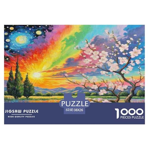Aprikosenblüte Puzzle 1000 Teile Schwer Puzzle Spielzeug Pädagogisches Spiel Impossible Herausforderungsspielzeug Für Erwachsene Kinder 38x26cm/1000pcs Aprikosenblüte Puzzle 1000 Teile Schwer Puzzle Spielzeug Pädagogisches Spiel Impossible Herausforderungsspielzeug Für Erwachsene Kinder 38x26cm/1000pcs von WKASLDNS