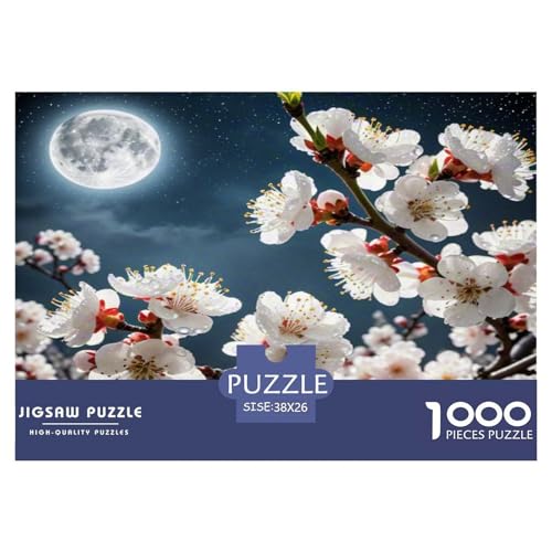 Aprikosenblüte Puzzles 1000-teilige Schwer Puzzle Spielzeug Lernspiel Impossible Herausforderungsspielzeug Für Erwachsene Und Kinder in Bewährter 38x26cm/1000pcs Aprikosenblüte Puzzles 1000-teilige Schwer Puzzle Spielzeug Lernspiel Impossible Herausforderungsspielzeug Für Erwachsene Und Kinder in Bewährter 38x26cm/1000pcs von WKASLDNS